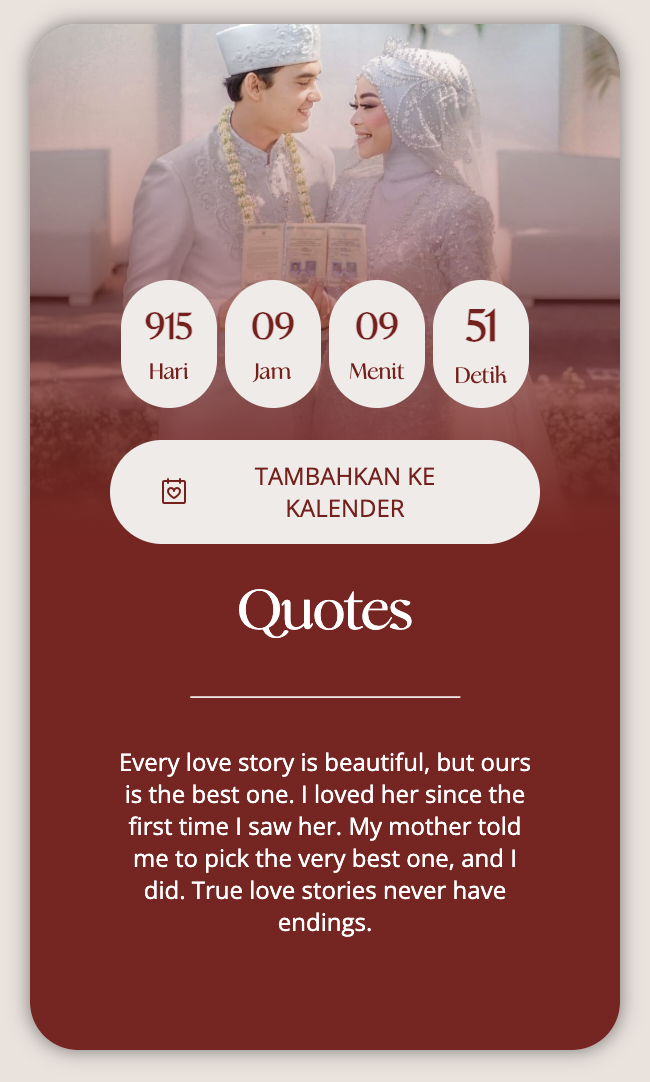 Contoh Undangan Digital